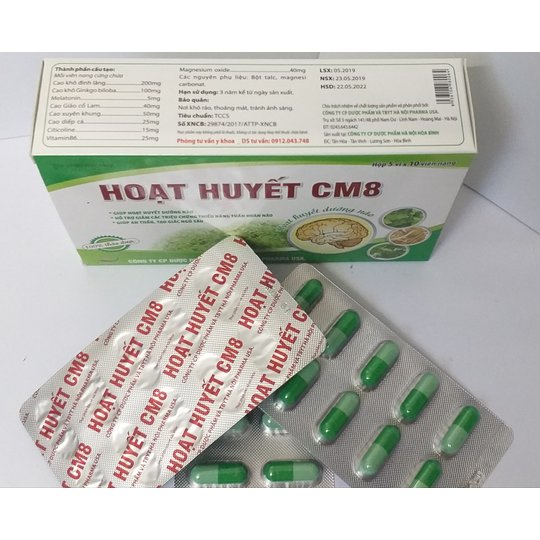 HOẠT HUYẾT CM8